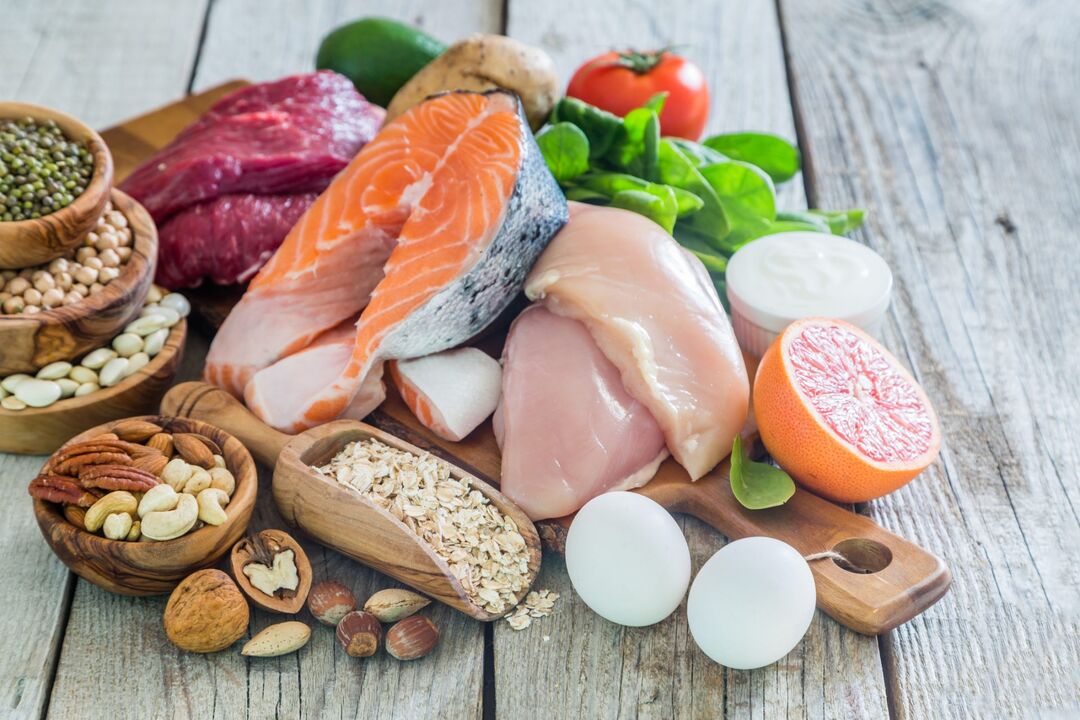 Alimentos alternativos de proteínas e carboidratos para perda de peso