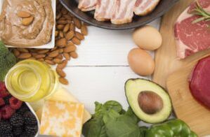 Produtos para a dieta cetônica