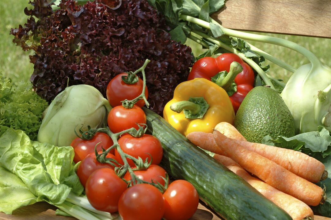 vegetais para uma dieta baseada em vegetais